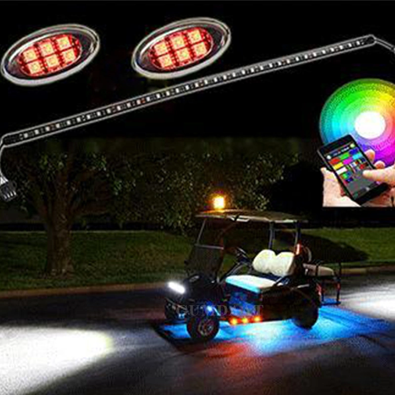 Wolesales Customized LED Fender Light Motorcycle Lighting System for Motorcycle ATV