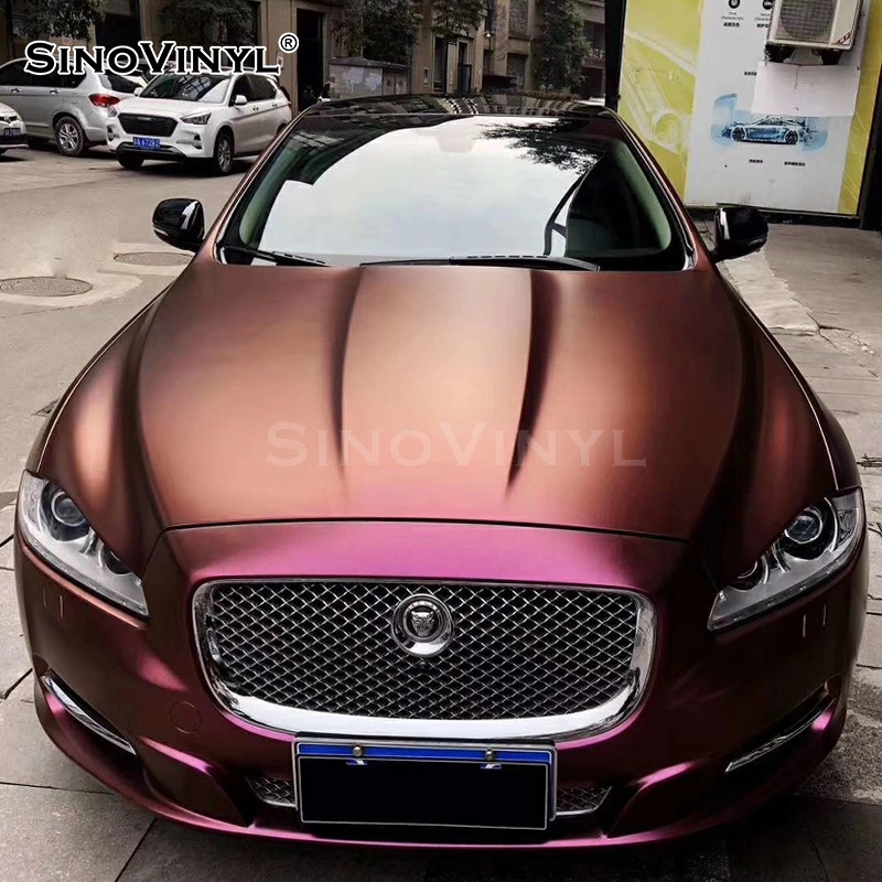 SINOVINYL Chameleon Electro Metallic Car Skin Color Change Wrap Vinyl