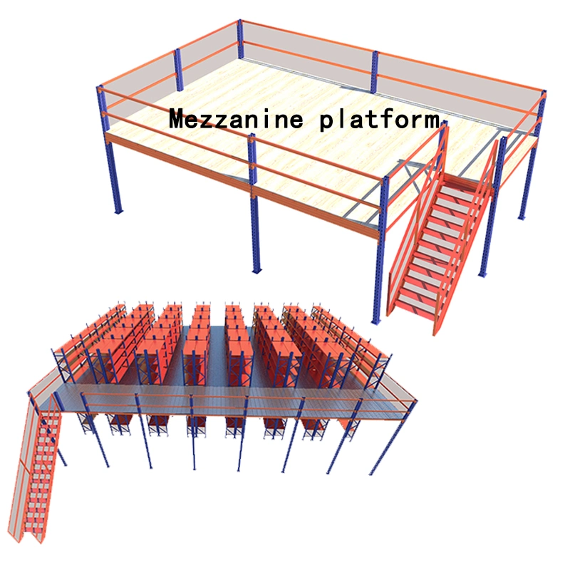 Warehouse Racks Metal Steel Storage Rack Large Stackable Stocking Shelves