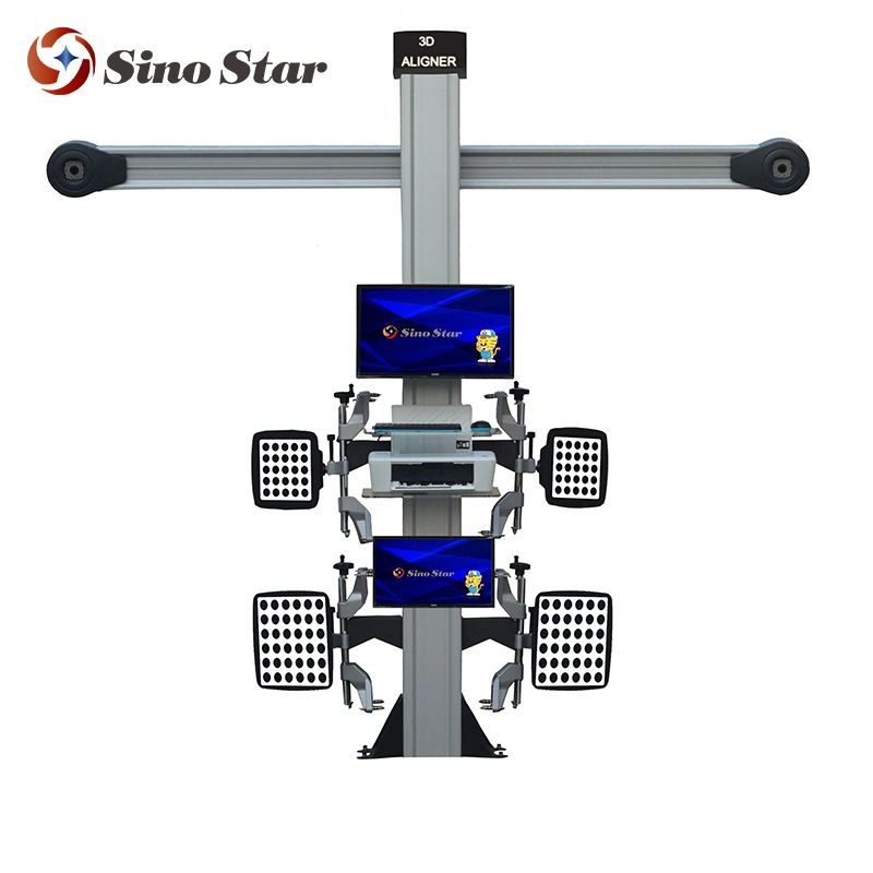 Electric 3D Wheel Alignment /3D Camera Wheel Aligner/ Car Wheel Alignment and Balancing with Ce (SS-3D-A1 PLUS)