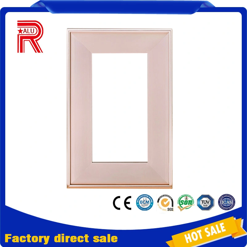 Customized Aluminium Alloy Furniture Frame Aluminum Kitchen Cabinet Door