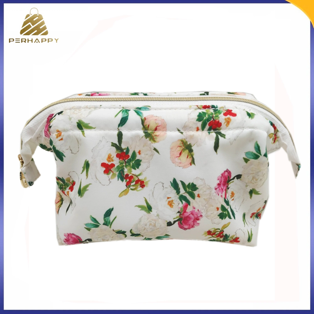 Durable Custom Logo Promotional Gift Travel Makeup Cosmetic Bag