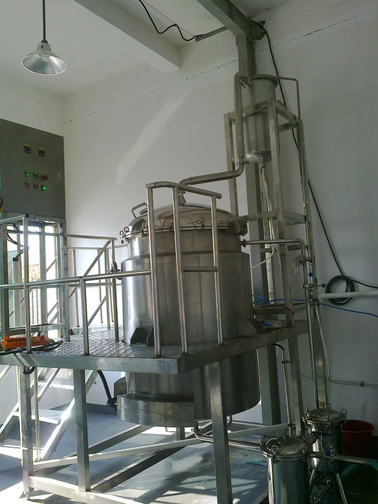 Chamomile, Vetiver Essential Oil Steam Distillation Plant