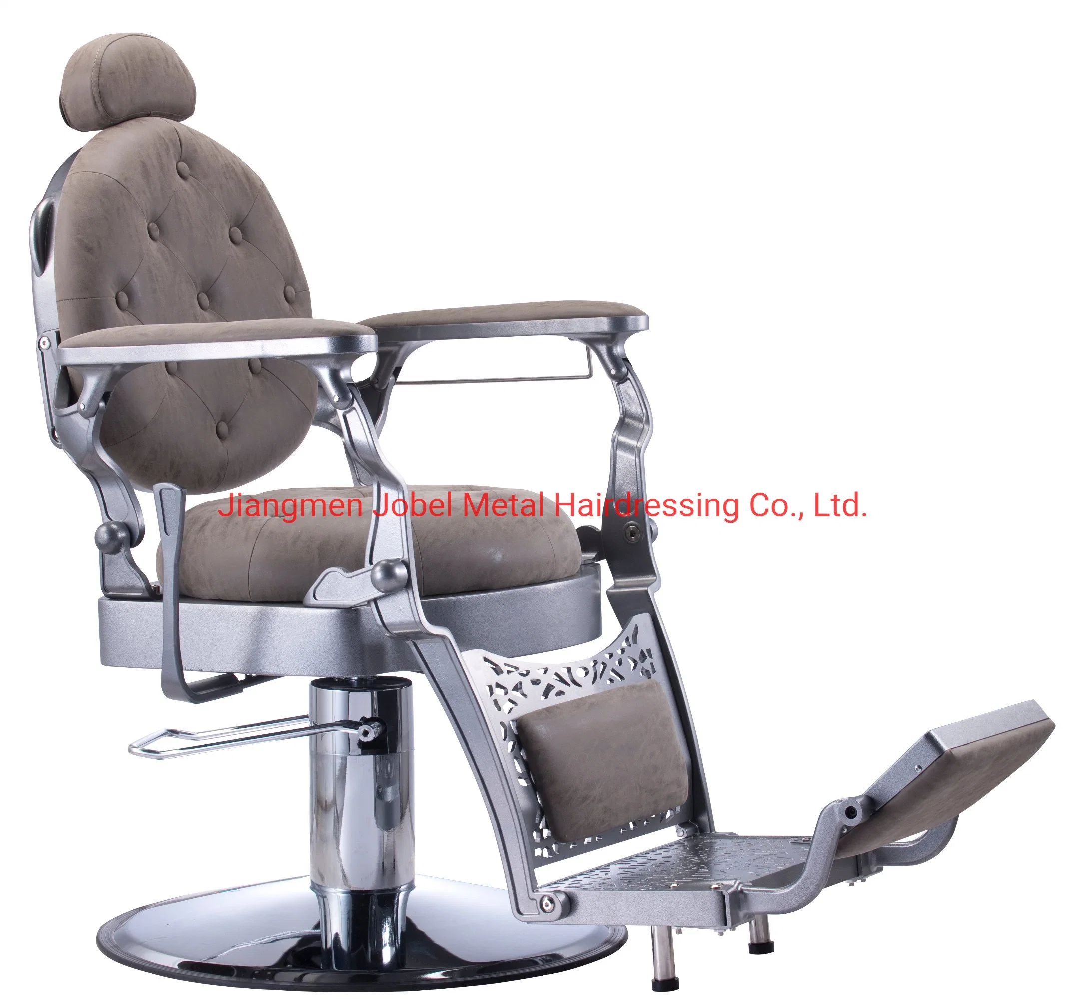 Oro Wholease salón de peluquería Mobiliario de aluminio silla Proveedor