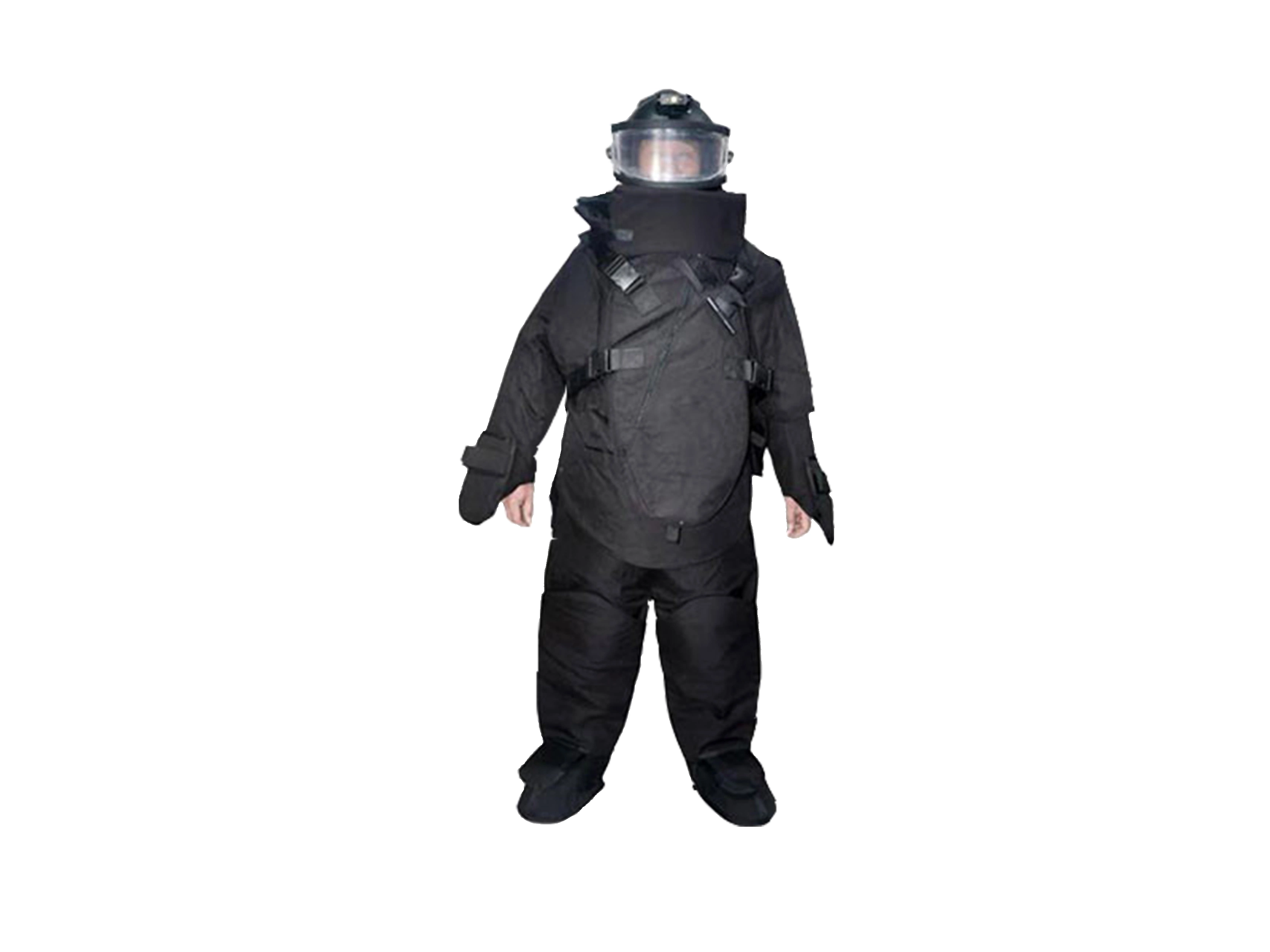 RB-Pbf01 buena calidad EOD Explosive Disposal Black Disposal Bomb Suit Traje de seguridad
