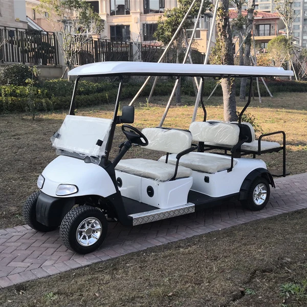 Customized Export Quality Vintage Sightseeing Car Folding Golf Buggy Pedal Electric Golf Cart for Sale