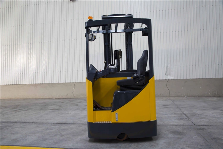 XCMG Official 1.6 Ton Double Deep Standup Reach Forklift Truck Fbrs16-Az1 China Electric Hydraulic Reach Forklift Price