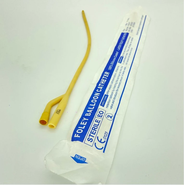 Suministro médico Latex Foley catéter