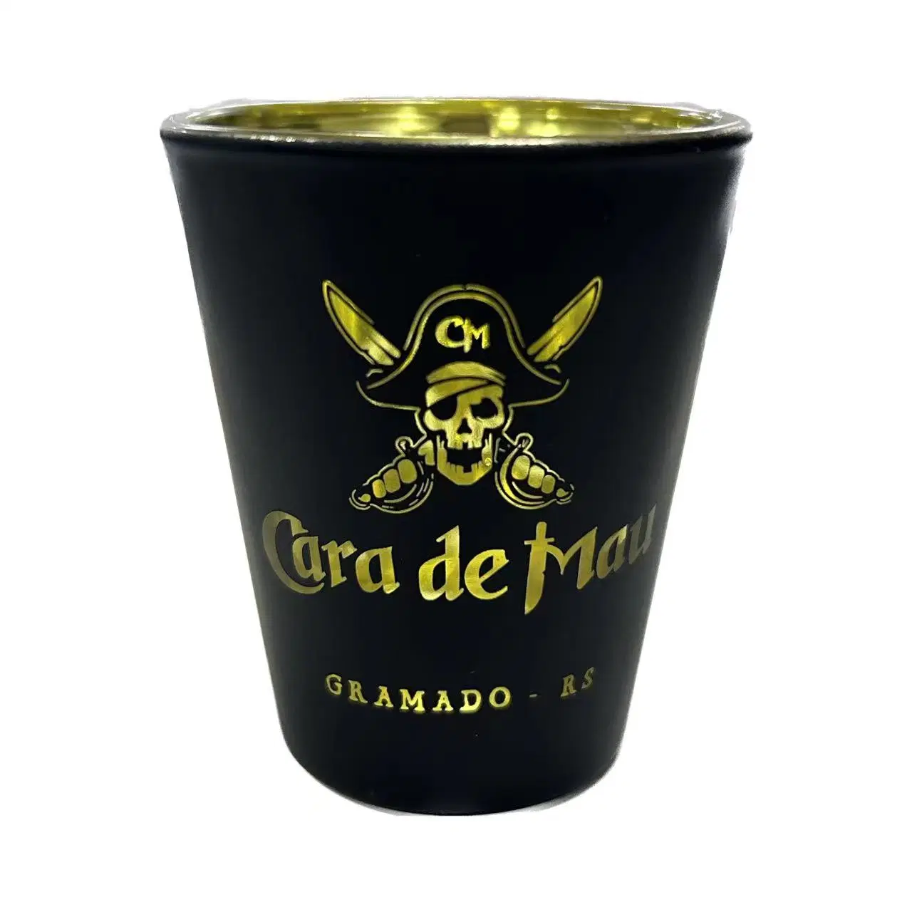 60 ml vidrio Eletroplate Taza con Diseño del patrón de grabado láser de la copa de cristal de vino