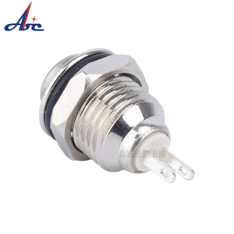 10mm Small Low Voltage Push Button Switch Momentary High Round Head 1no Mini Push Button Switch Waterproof