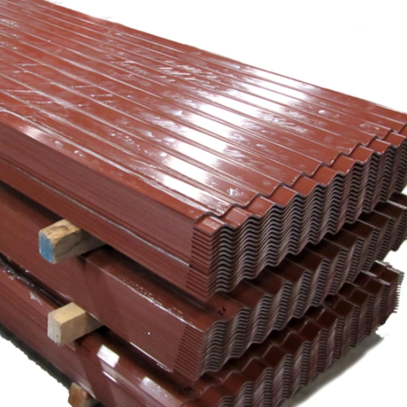 26 Gauge 4FT X 8FT Sheets Corrugated Galvanized Steel Sheet Metal Roof Tiles