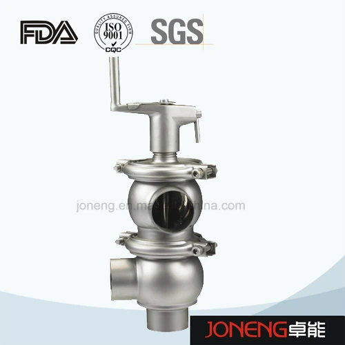 Stainless Steel Sanitary High Pressure Regulating Manual Type Flow Control Valve