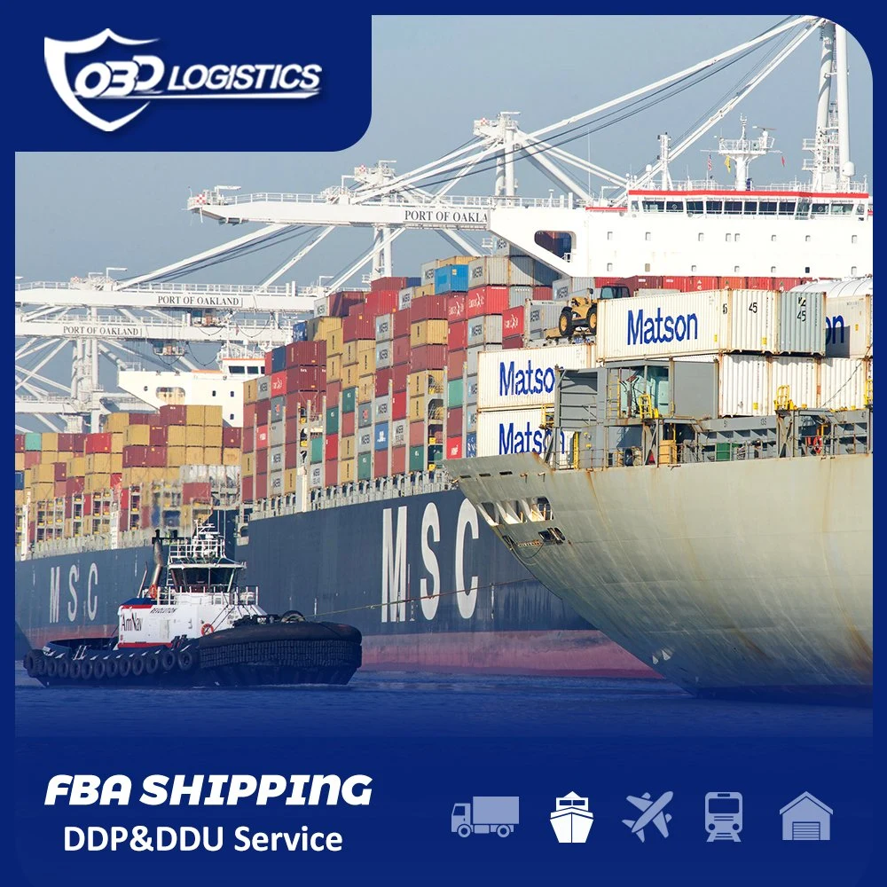 Door to Door Services Sea Freight Forwarder China Shipping Agent to USA Canada Mexico DDP