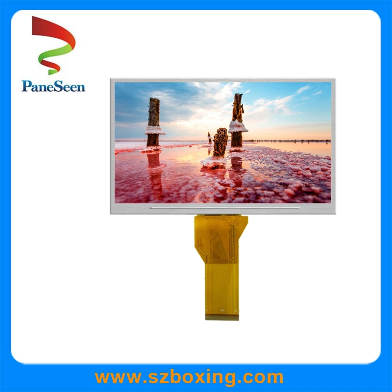 Relación de contraste de 500 / 800*480 de resolución de 8,0 pulgadas de pantalla LCD TFT