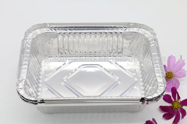 El papel de aluminio Take-Away caliente Contenedor de comida Lunch box