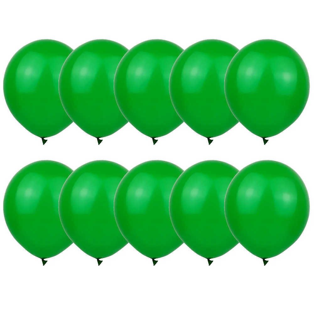 Merry Christmas 12 Inch Red Green Confetti Latex Balloons Christmas Party