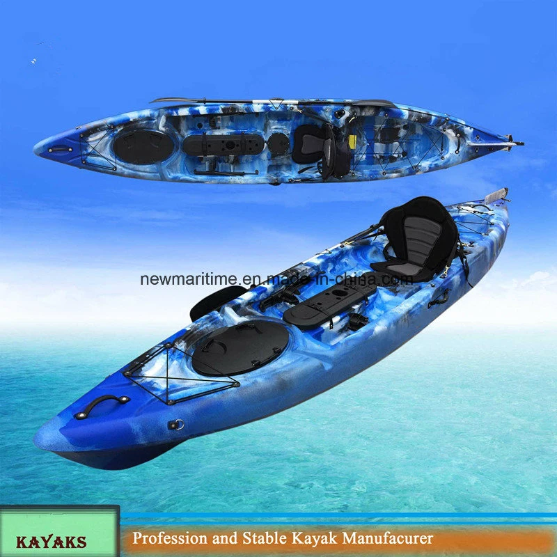 Polyéthylène Rotomolded seul Kayak / PVC Canot de pêche pour la vente