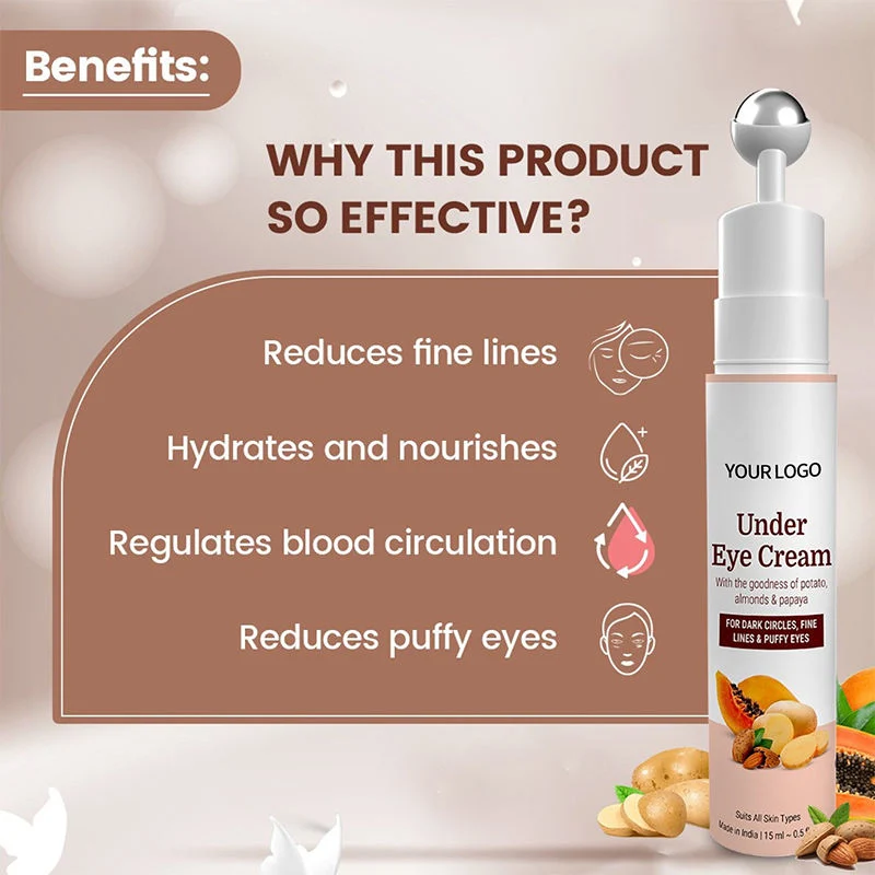 Moisturizer Anti Aging Eye Cream for Dark Circles Puffiness