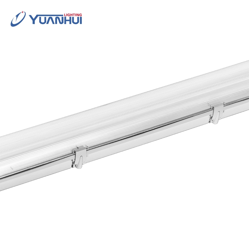 Hot Sale Dust-Proof imperméable en plastique Tri-Proof Tube Fluorescent Lamp Fixture (YH11)