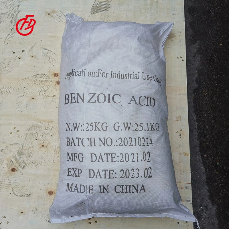 Benzoic Acid Fengda Industrial Food Grade Powder Flake Solid C6h5cooh 65-85-0 Carboxybenzene Benzoic Acid