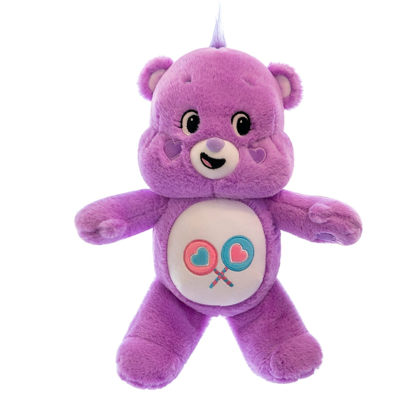 New Fashion Cute Animals Creative Color Bear Doll Manufacturers Design Personalized Fashion Decorative Soft Plush Toys