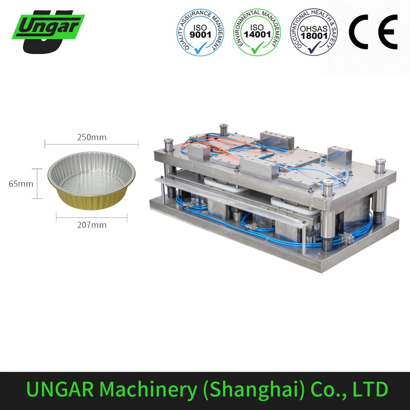 China Smart Aluminium Foil Fast Food Container Making Machine Equipment with Good Price