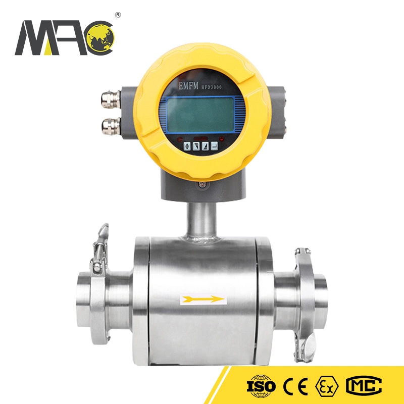 DN50 Mini Seawater Tap Water Liquid Control Intelligent Electromagnetic Flow Meter

Débitmètre électromagnétique intelligent de contrôle de liquide d'eau de mer mini DN50