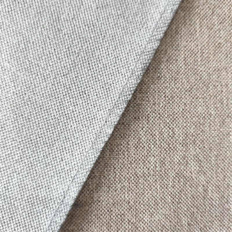 Linen Like Solid Home Textile Sofa Furniture Decorative Upholstery Fabric