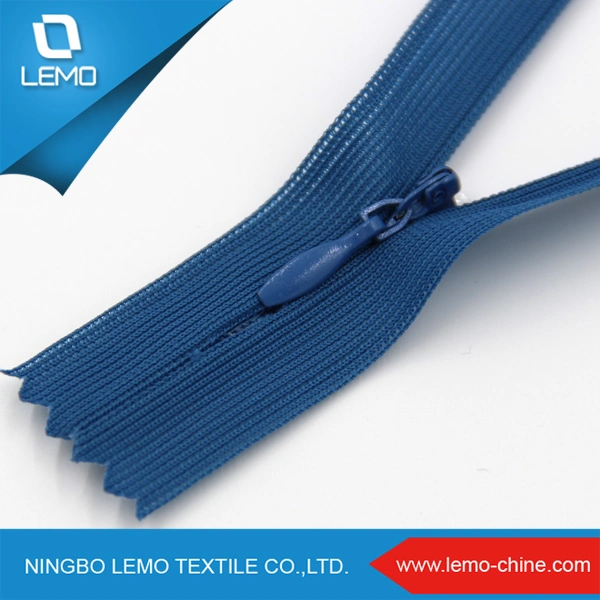 Colorful Invisible Zipper with High quality/High cost performance 