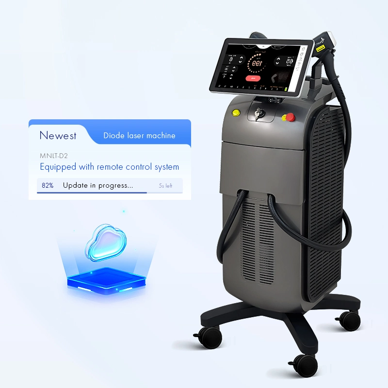 Diode Laser Hair Removal Ice Titanium Machine Price 808 755 1064 Ice Alexandrite Beautiful Salon