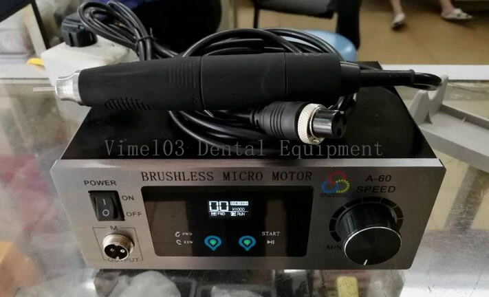 Dental Instrument Brushless Micro Motor 60, 000rpm Grinding Machine