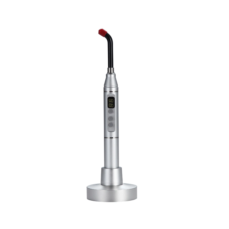 Totally Aluminum Alloy Handle Design Wireless Curing Light