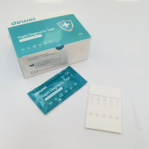 Dewei Medical One Step Schnelltest für Hepatitis B Virus Hbsag