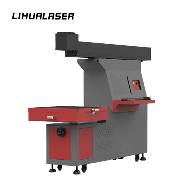 Lihua 100w 3d Dynamic Galvo Head Textile Leather Jeans Plastic Wood Paper Hs Code Co2 Laser Marking Machine