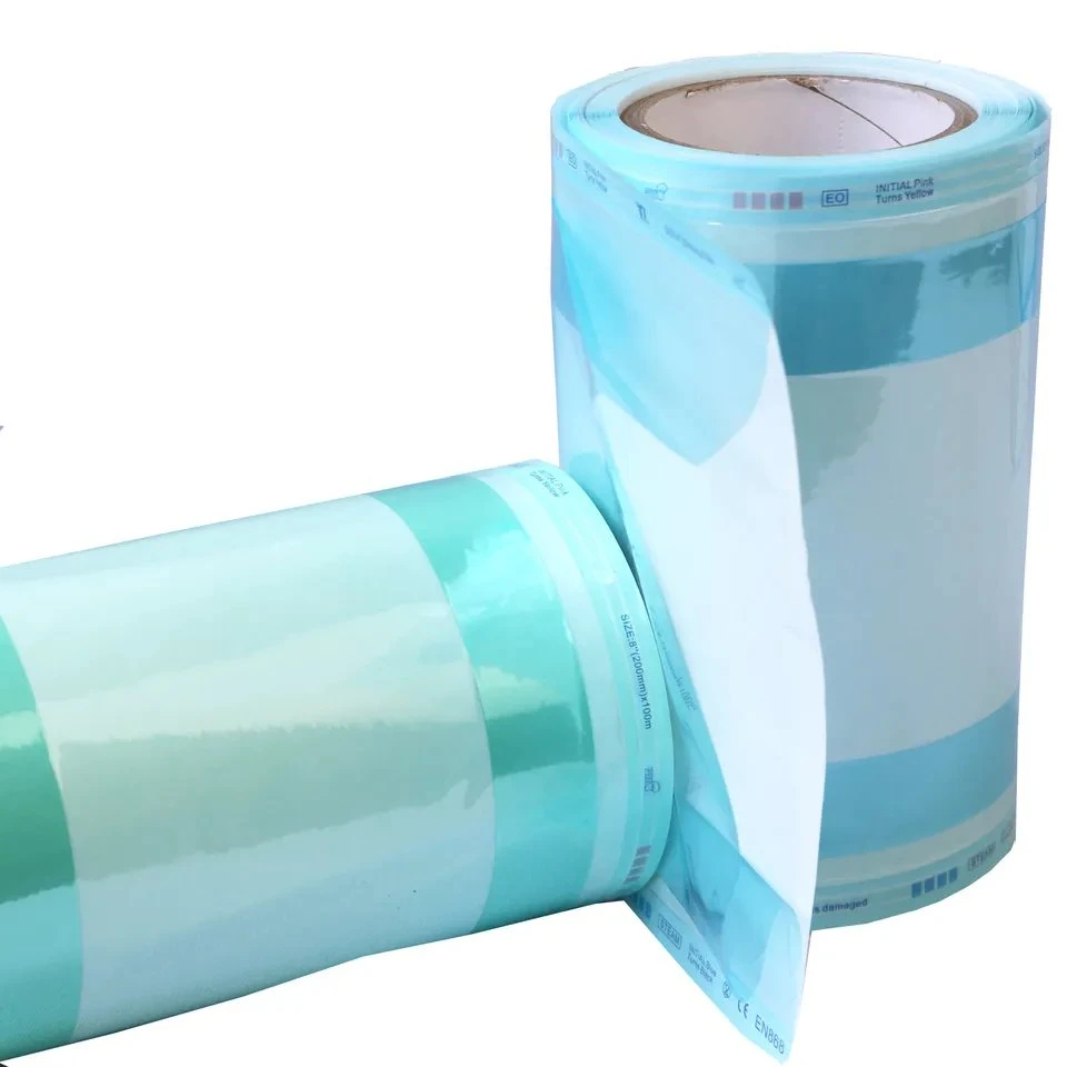 Sterile Autoclave Plastic Paper Bag Dental Sterilisation Pouch Roll