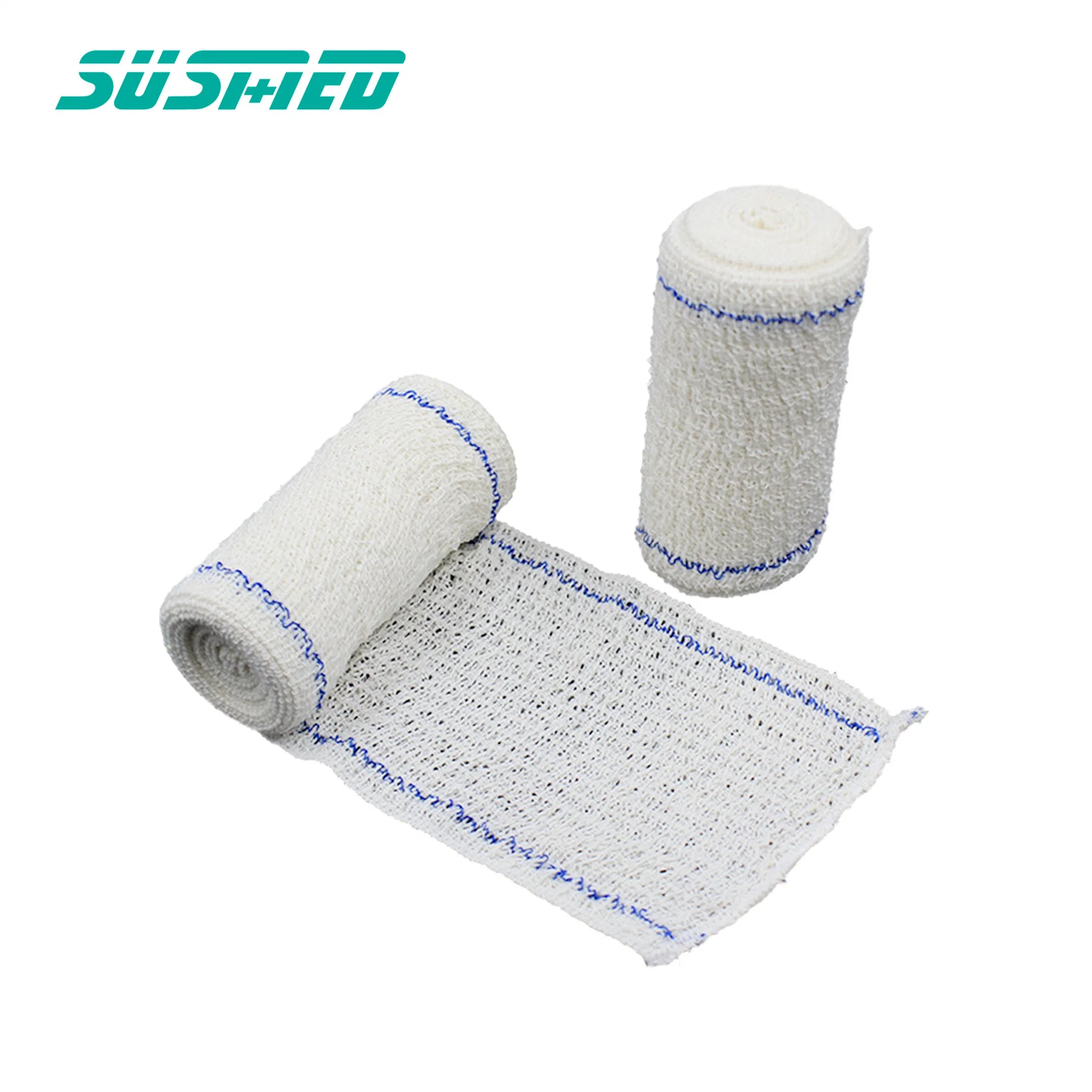 100% Cotton Medical Aseptic Elastic Crepe Bandages