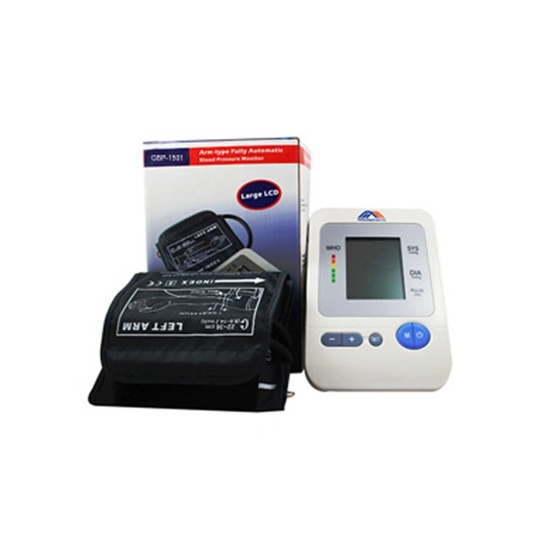 Equipo médico Monitor digital de presión arterial tipo brazo automático