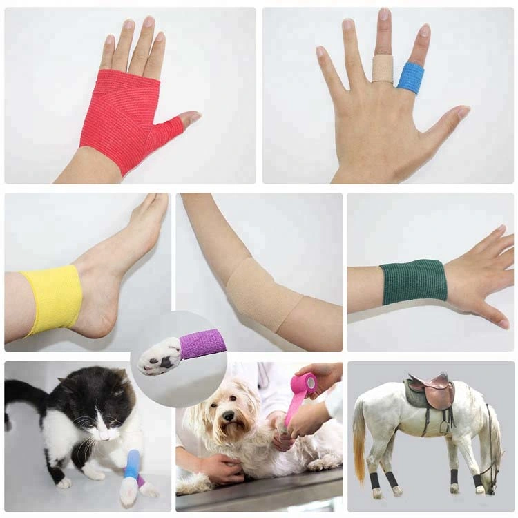 New Design Medical Product First Aid Elastic Flexible Adhesive Bandage Wound Support Easy Tear