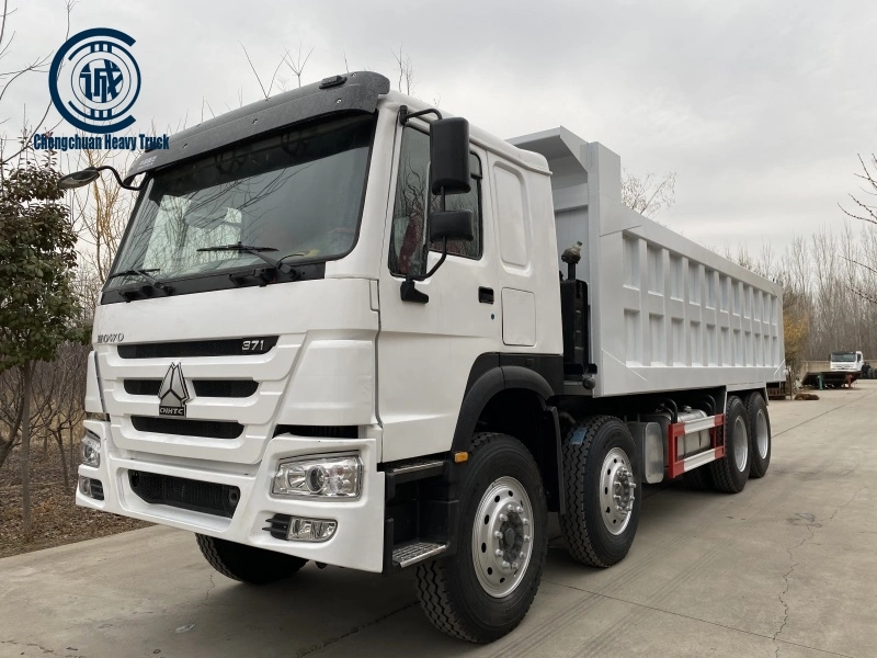 Cnhtc Factory Price Used HOWO Truck 8X4 /6X4 Dump Truck Sinotruk Tipper 12 Tires 12wheel/10wheel 50 Tons Truck Used Dump Truck