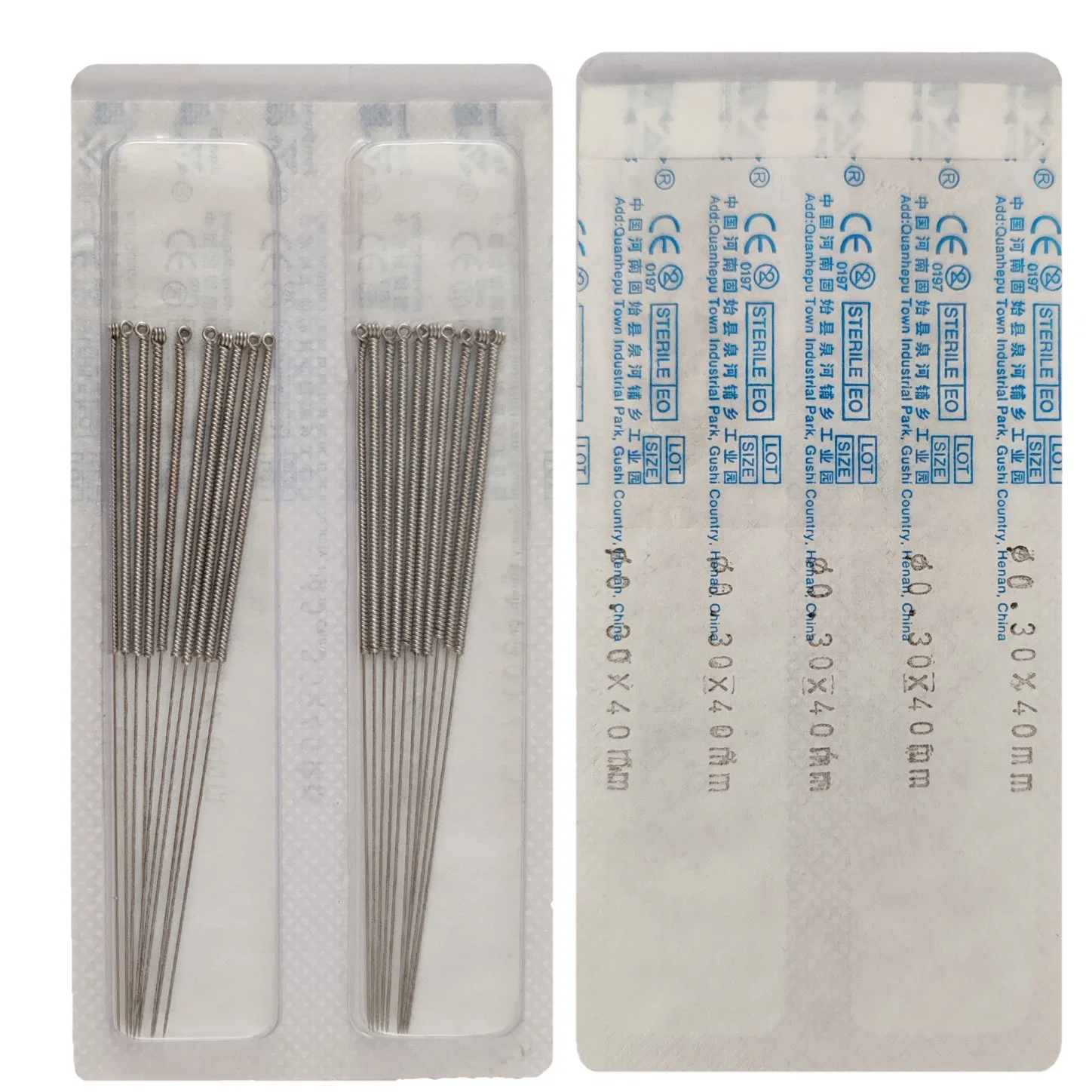 Fabricante de alta calidad estéril desechable aguja de acupuntura