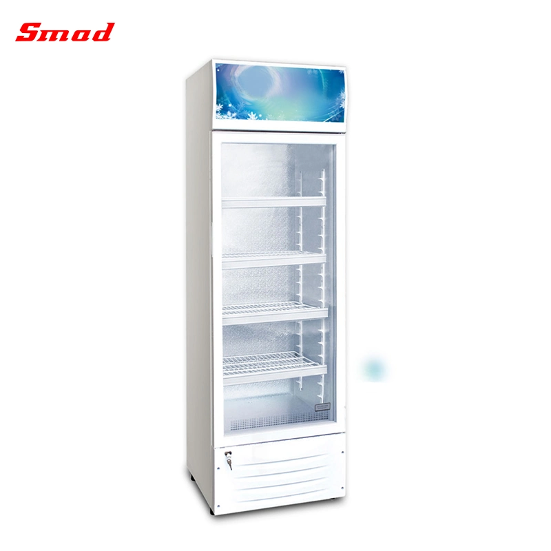 218L Single Glass of Door Upright Display Showcase