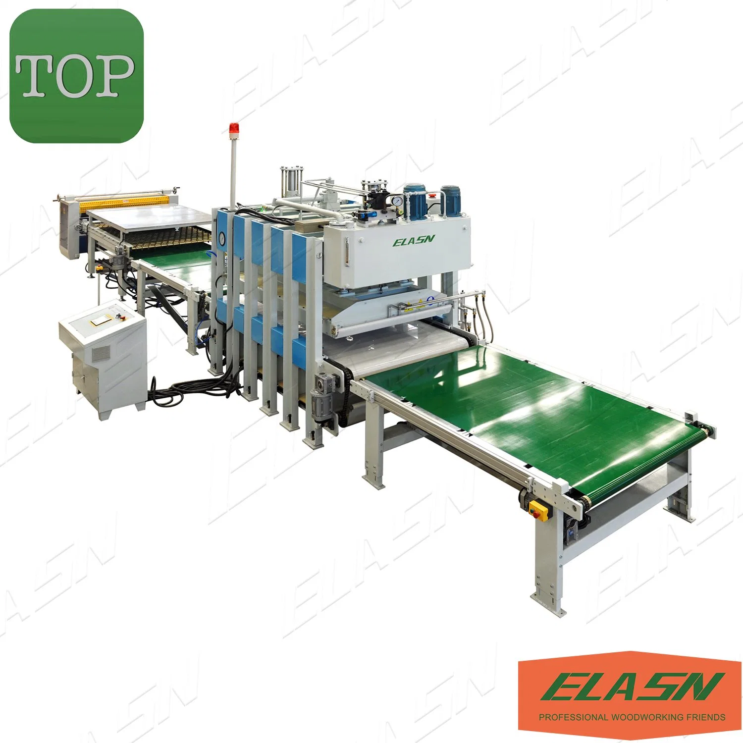 Single Layer 4X8 Foot MDF Panel Hot Press Production Line Price