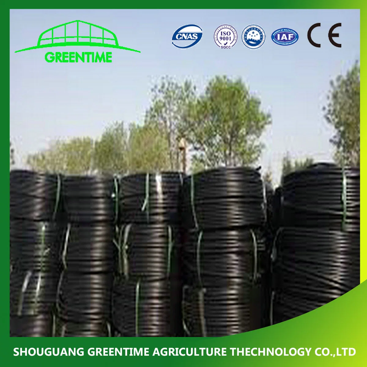 High Quality 16mm Drip Irrigation Pipe Drip Tape for Hydroponic Greenhouse Vegetable Growing