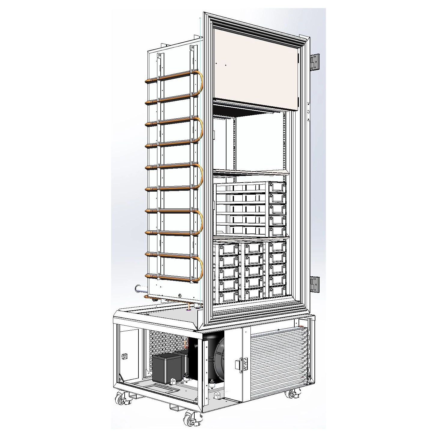 390L 490L 650L -86C de temperatura ultra baja Medical Congeladores