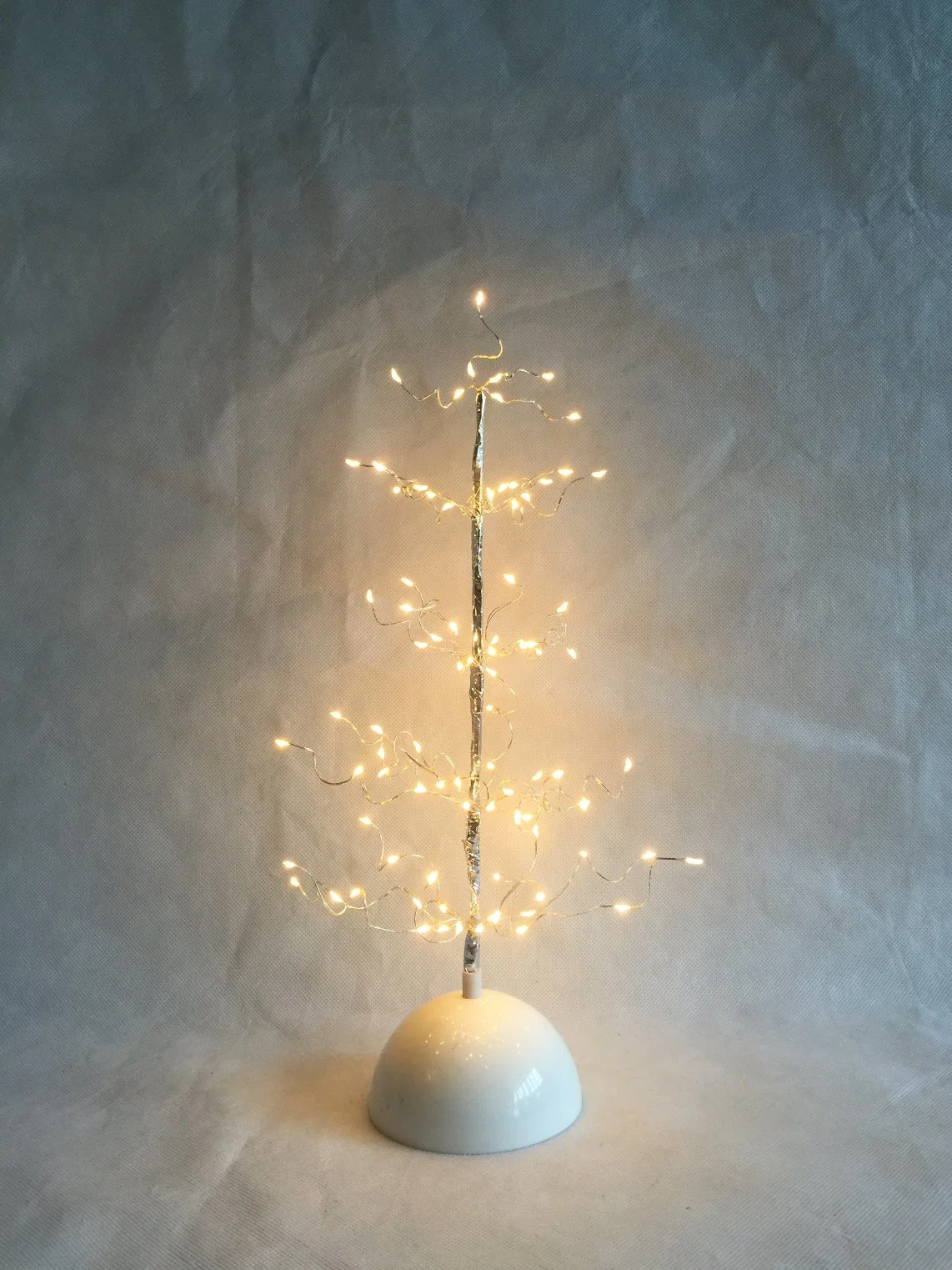 DIY Baum Kupferdraht LED Beleuchtung Weihnachtsdekoration