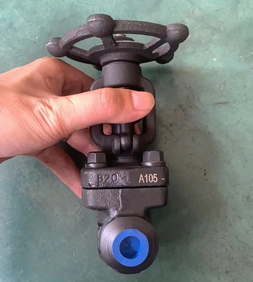 1/2" Threaded A105 Trim #8 OS&Y Full Port 800# Bolted Bonnet Gate Valve