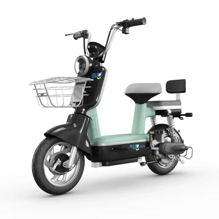 Os fabricantes chineses produzem bicicletas eléctricas com um design recente e estilo retro Motociclos elétricos