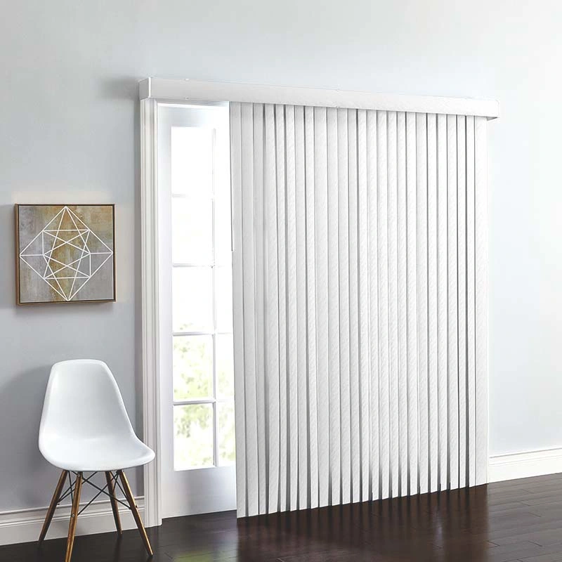 High quality/High cost performance  Anti-UV Fiberglass Vertical Blinds White PVC Blackout Roller Curtain