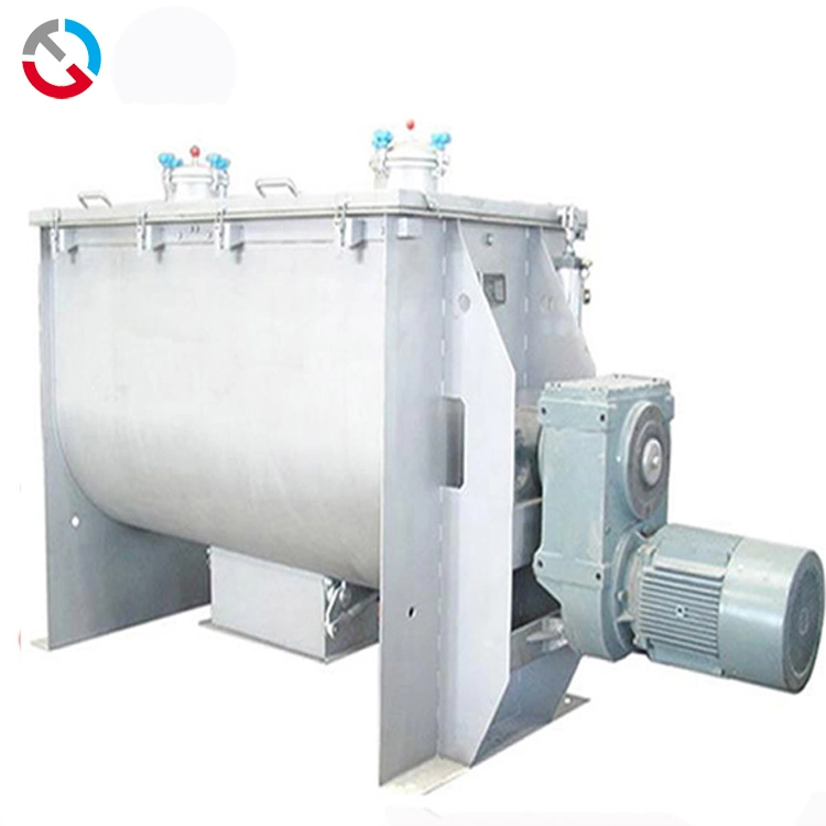 Industrial Horizontal Spiral Ribbon Powder Mixer Chemical Mixing Equipment for Detergent Powder