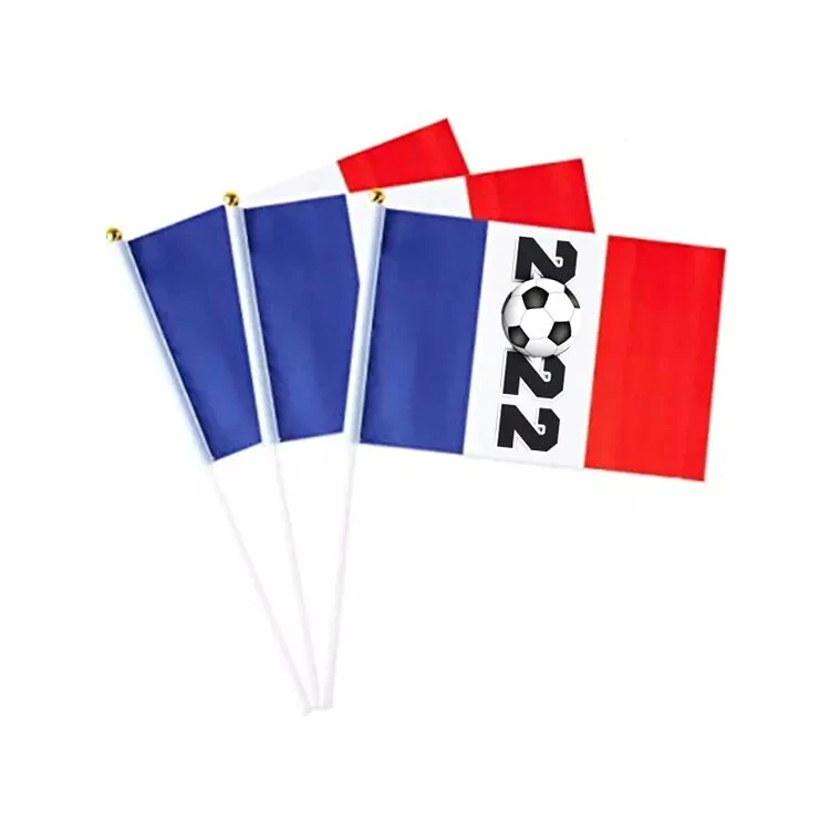 Hand Flag Hand Flags Small Felt Hand Flag with Plastic Pole